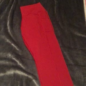Red extra large 90 degree by Reflex leggings